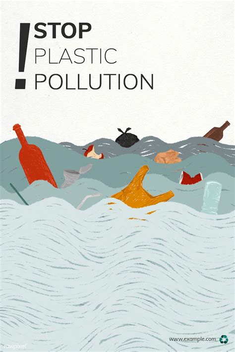 Stop Plastic Pollution Campaign Template Illustration Free Image By Rawpixel Com Sasi