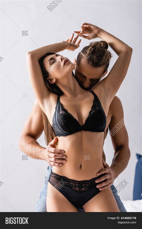Man Kissing Embracing Image And Photo Free Trial Bigstock