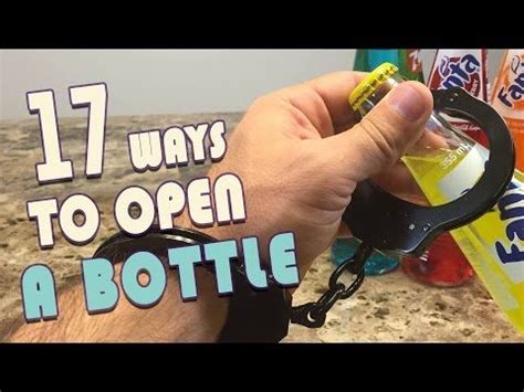 We did not find results for: 17 Crazy Ways to Open a Bottle Without A Bottle Opener - YouTube | Bottle, Beer bootle, Bottle ...