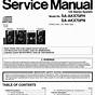Panasonic Saxr50 Receiver User Manual