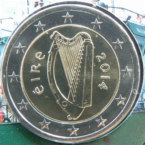 Irland 2 Euro Münze 2014 Euro Muenzentv Der Online Euromünzen Katalog