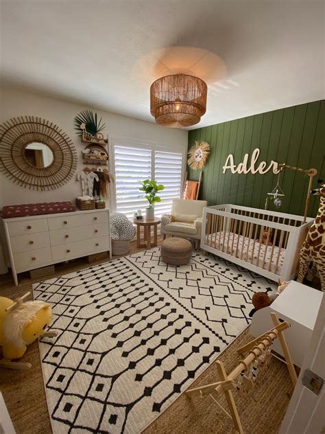 Boho Baby Boy Nursery Baby Boy Room Decor Baby Boy Room Nursery