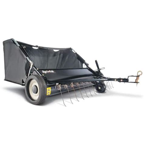 Brinly Sts 42bhdk A 42 Tow Behind Lawn Sweeper With Dethatcher And