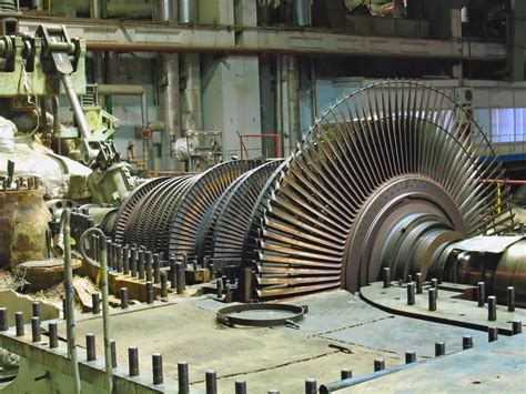 Installation Of A Steam Turbine For The Production Of Electricity