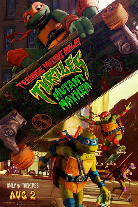 teenage mutant ninja turtles mutant mayhem 2023 by jeff rowe kyler spears