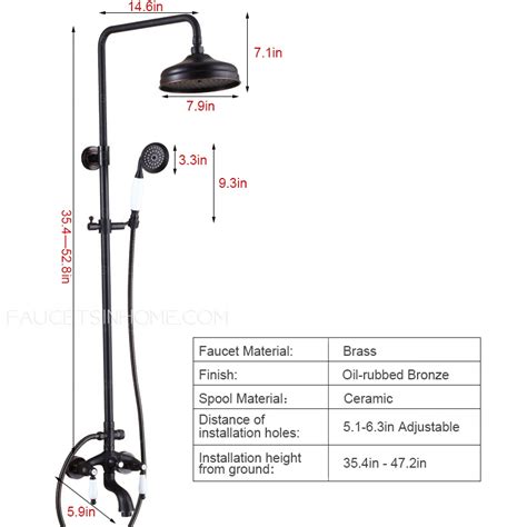Here is how to fix it quick. Antique Black Oil Rubbed Bronze Outdoor Bathroom Shower ...