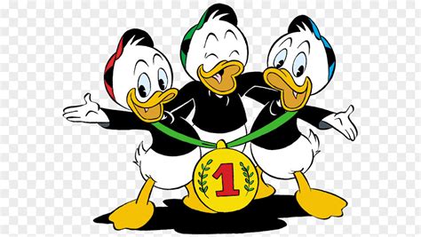 Donald Duck Huey Dewey And Louie Daisy Mickey Mouse Scrooge Mcduck Png