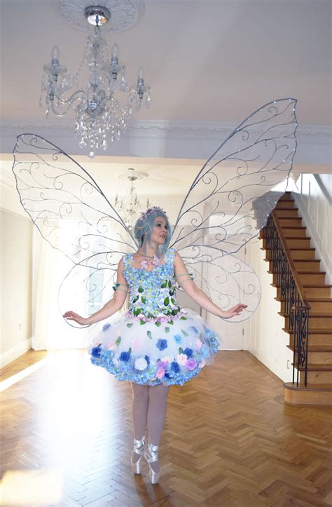 Fairy Costume With Giant Leds Wings Diy Fairy Wings Fairy Wings