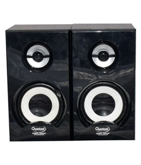 Buy Quantum Qhm 636 20 Multimedia Wooden Speakers Black Online At