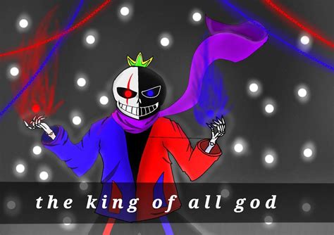 King Godverse Sans Desenhando Esboços