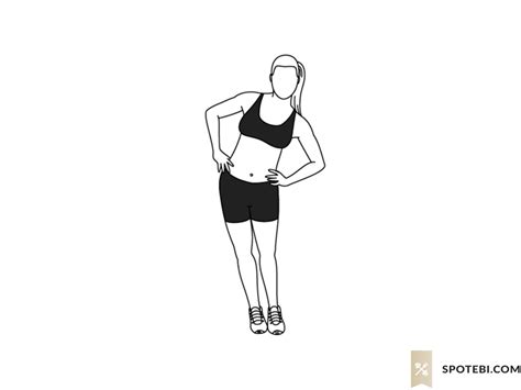 Hip Circles Illustrated Exercise Guide Workout Guide Workout