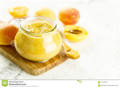 Homemade Fruit Mustard Sauce Stock Photo Image Of Organic Farm