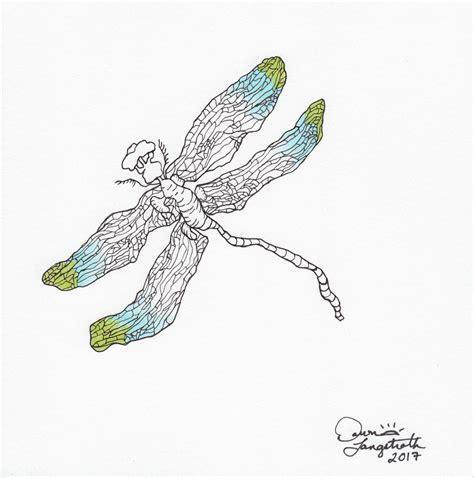 Dragonfly Dawn Langstroth Art