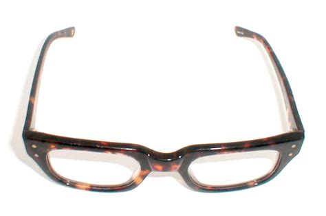 mens vintage eyeglasses mod 60s black eye frames