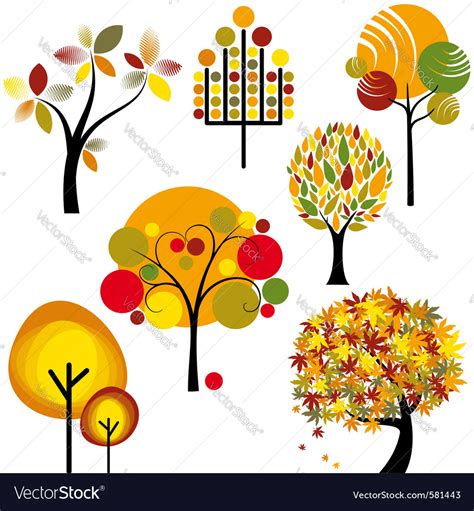 Browse our redwood tree images, graphics, and designs from +79.322 free vectors graphics. Abstract autumn trees Royalty Free Vector Image