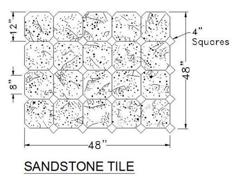 Sanstone Tile Cad Hatch Pattern Download Cadblocksfree Thousands Of