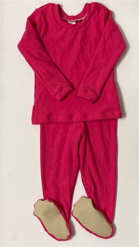 Footed Pajama Pants Pajamas With Feet Custom Two 2 Piece Set Etsy