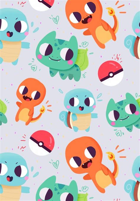 Pokémon Cartoon Wallpaper Pokemon Pattern Nerd Art