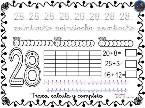 Colección De Fichas Para Trabajar Los Números Del 1 Al 30 28