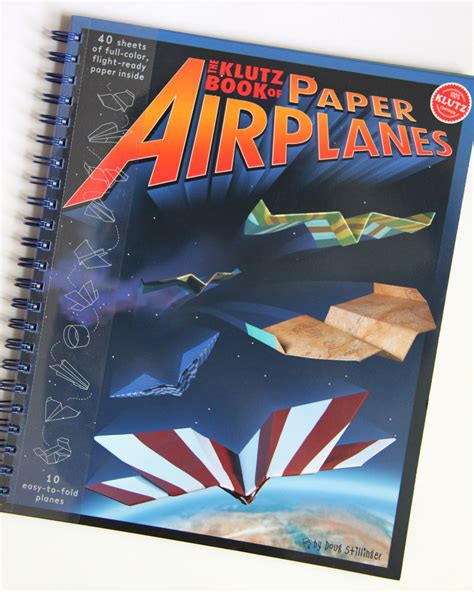 How To Make Cool Paper Airplanes With Klutz Books Smashed Peas And Carrots