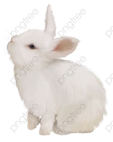 White Cute Bunny Cute Clipart Bunny Clipart White Rabbit Png
