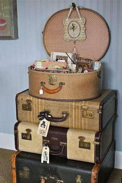 Vintage Round Suitcase Vlrengbr