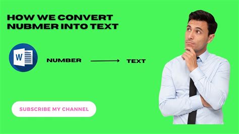 How To Convert Number Into Text In Microsoft Word Convert Number