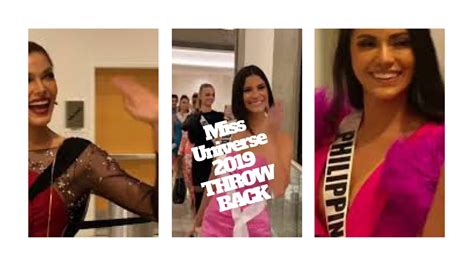 Miss Universe 2019 Throwback Videotbtmissuniverso Youtube