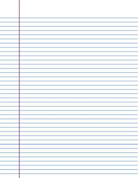Printable Lined Paper A