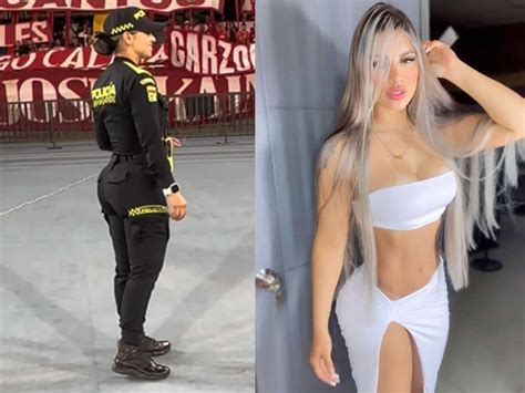 Polic A Colombiana Enamora En Redes Tras Partido De Futbol En Su Pa S