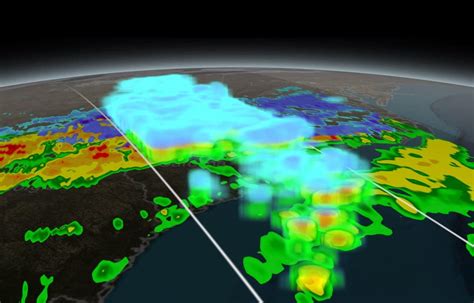 Nasa Satellite Captures Global Precipitation 3 D Views Of Dc Winter