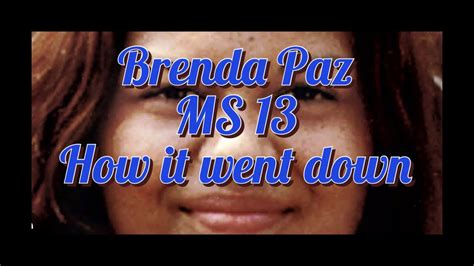 Brenda Paz Paid The Ultimate Pricewhat Led To Her Demise Youtube