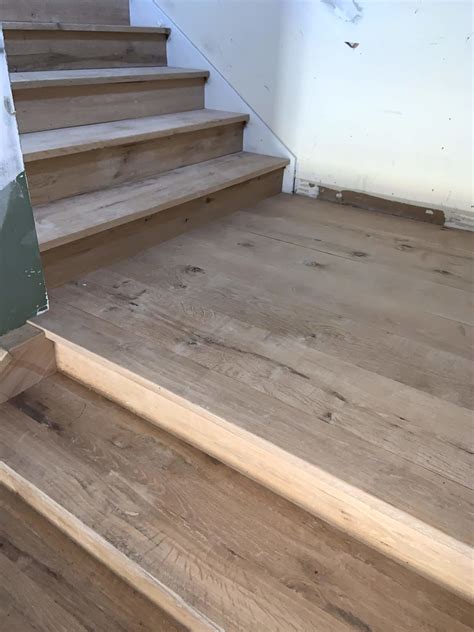 Antique White Oak Stair Treads And Risers Southend Reclaimed