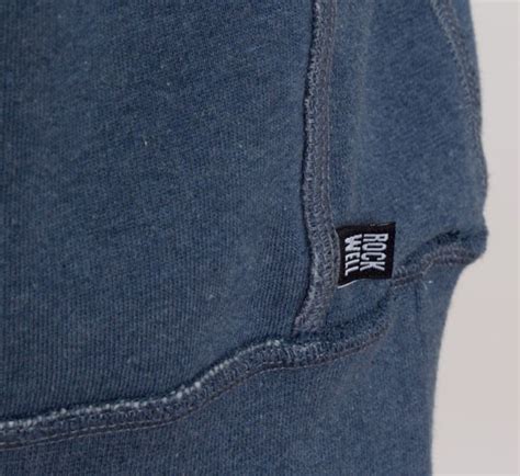 Download Rockwell Typeface Crew Neck Sweatshirt (Heather Navy ...