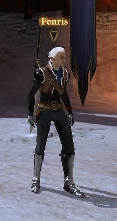 Fenris Blue Wraith Armour Outfit Replacer At Dragon Age 2 Nexus