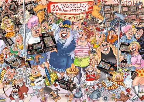 Wasgij Jigsaw Puzzles Original 27 The 20th Party Parade 1000 Pc
