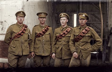 Breathtaking images of the unknown British Tommies who fought against ...