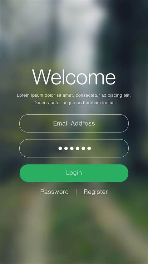 Welcome Sign In Screen Ui Ui Patterns Onboarding Ios App Design