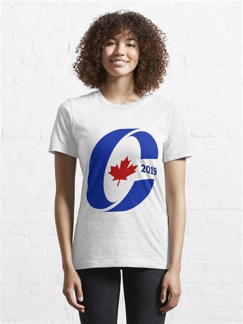 Conservative Party Of Canada 2019 Logo T Shirt For Sale By