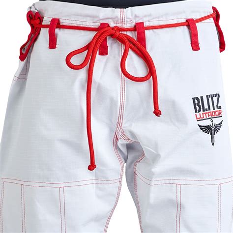 Blitz Kids Lutador Brazilian Jiu Jitsu Gi White 325g