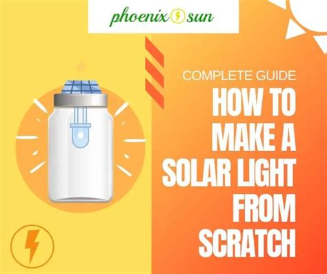 10 Steps To Make A Solar Light From Scratch Diy Solar Light