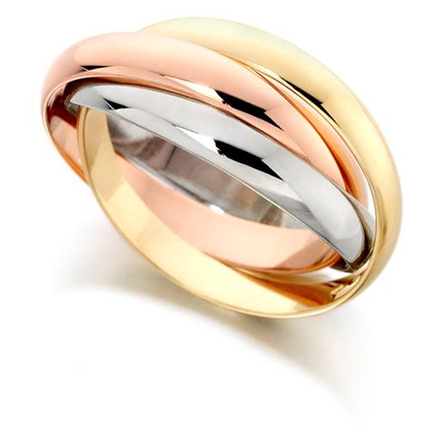 Https://techalive.net/wedding/9ct Gold 3 Colour Russian Wedding Ring 3mm