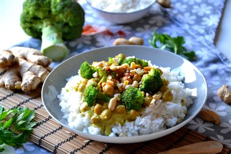 Curry de pois chiches express végétarien healthyfood creation