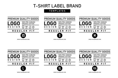 clothing label tag vector templates design 21736882 vector art at vecteezy