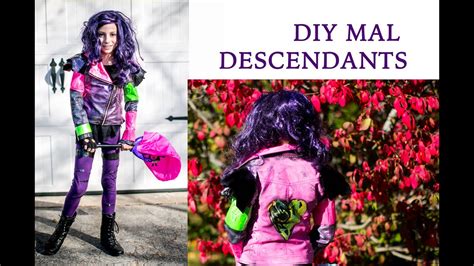 Oya costumes started as a labour of love, and despite growing more every year, we've stayed true to that vision since 2004. Disney Descendants Mal's Costume full DIY tutorial - YouTube