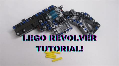 Working Lego Revolver Tutorial Youtube