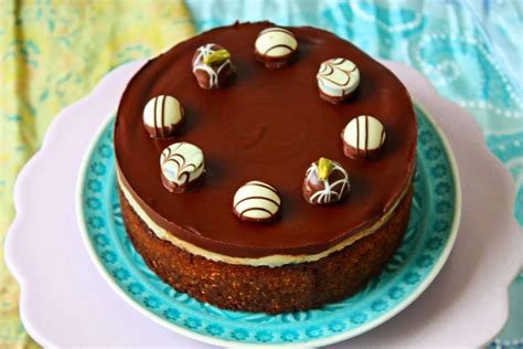 German Chocolate Marzipan Cake