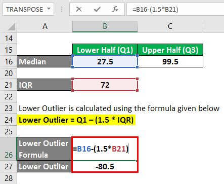 We have databases of solutions which helps us complete your work quickly and correctly. Outliers Formula | How To Calculate Outliers (Excel Template)