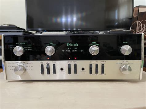 Mcintosh Ma 5100 Vintage Integrated Amplifier Fully Functional And In