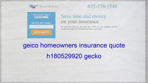 Geico Quote Homeowners Insurance - Financial Report
